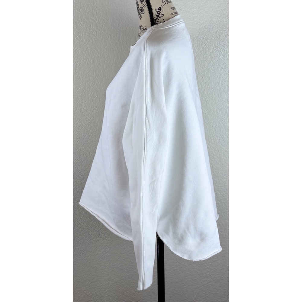 Frank & Eileen Tee Lab White 100% Cotton Crewneck Sweatshirt, size XS - Picture 2 of 11